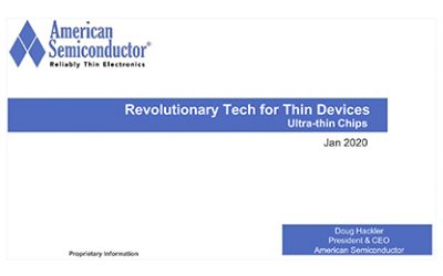 Revolutionary Tech for Thin Devices