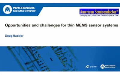 Opportunities and Challenges for Thin MEMS Sensor System